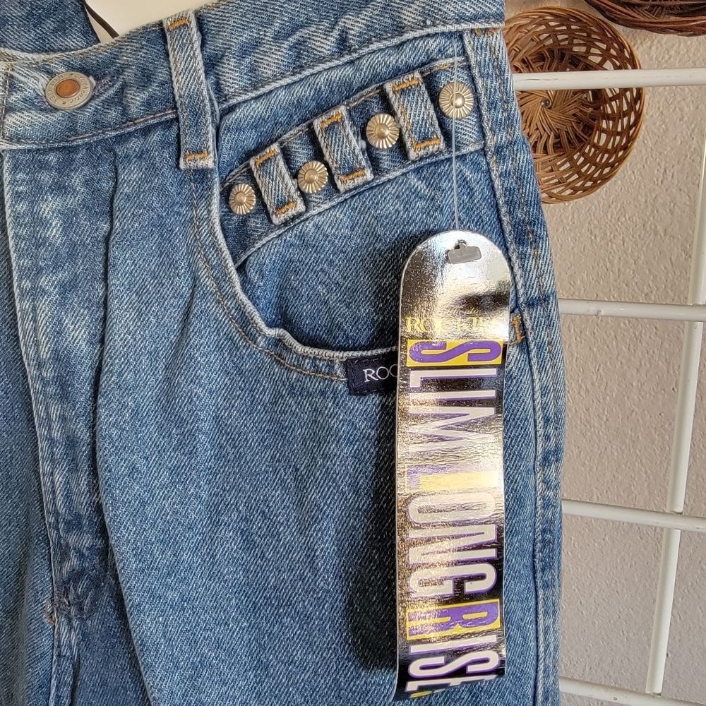 Rockies High Rise Blue Jeans - Picture 3 of 11